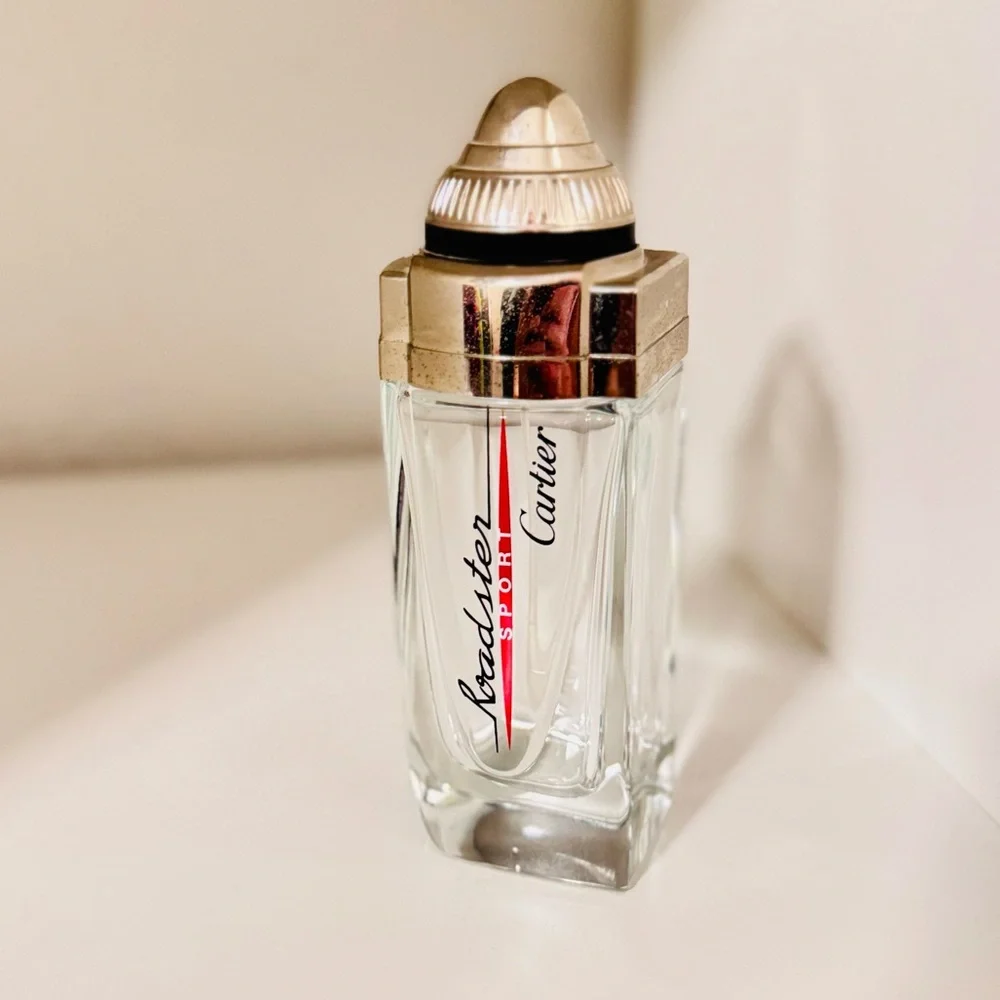 CARTIER Roadster Sport EDT Mens Cologne EMPTY BOTTLE